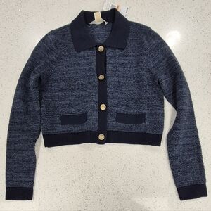 NWT Michael Kors Cropped Cardigan